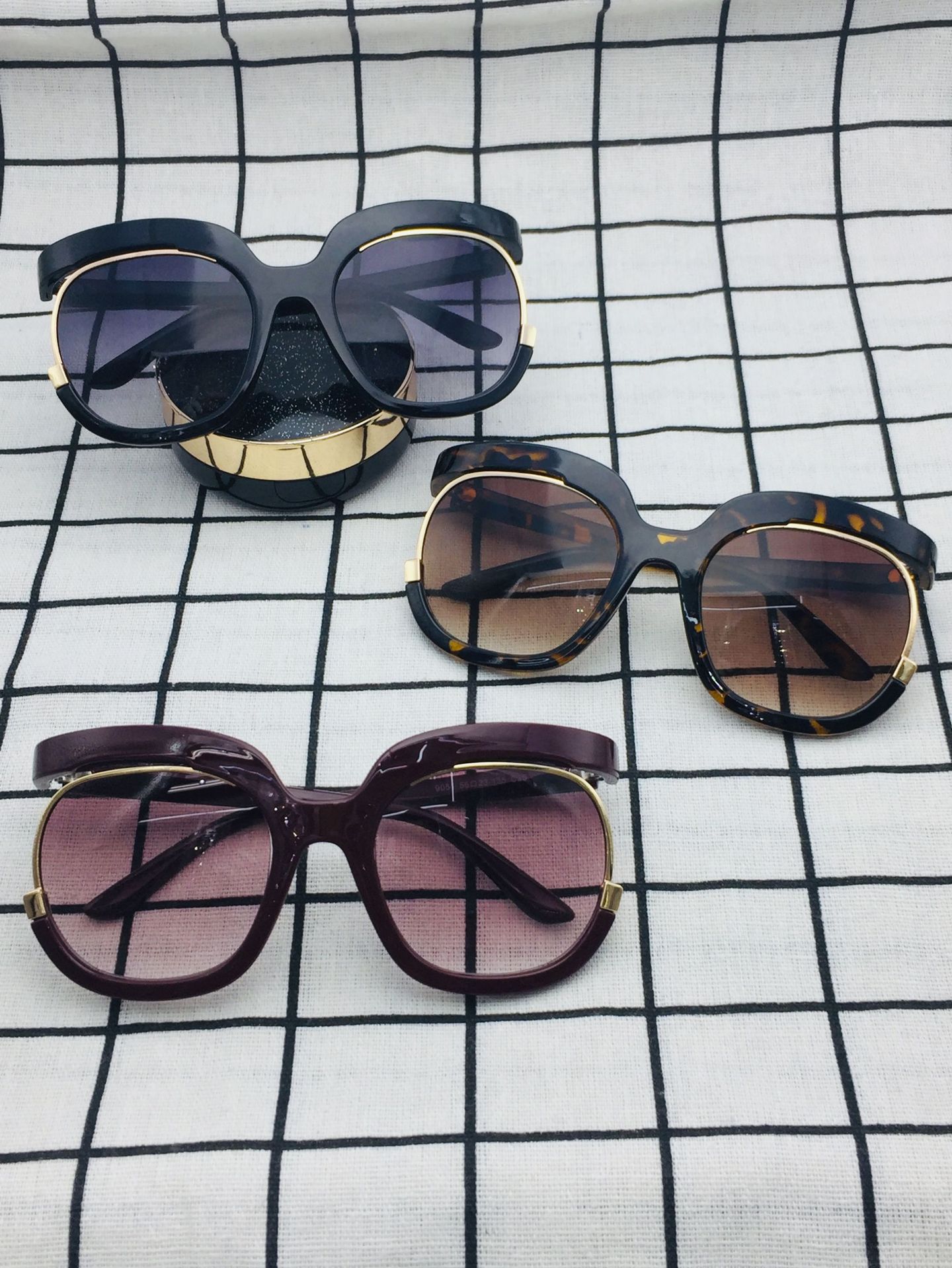 Title 1, Female flying Sunglasses，Women Cat Eye Half Frame