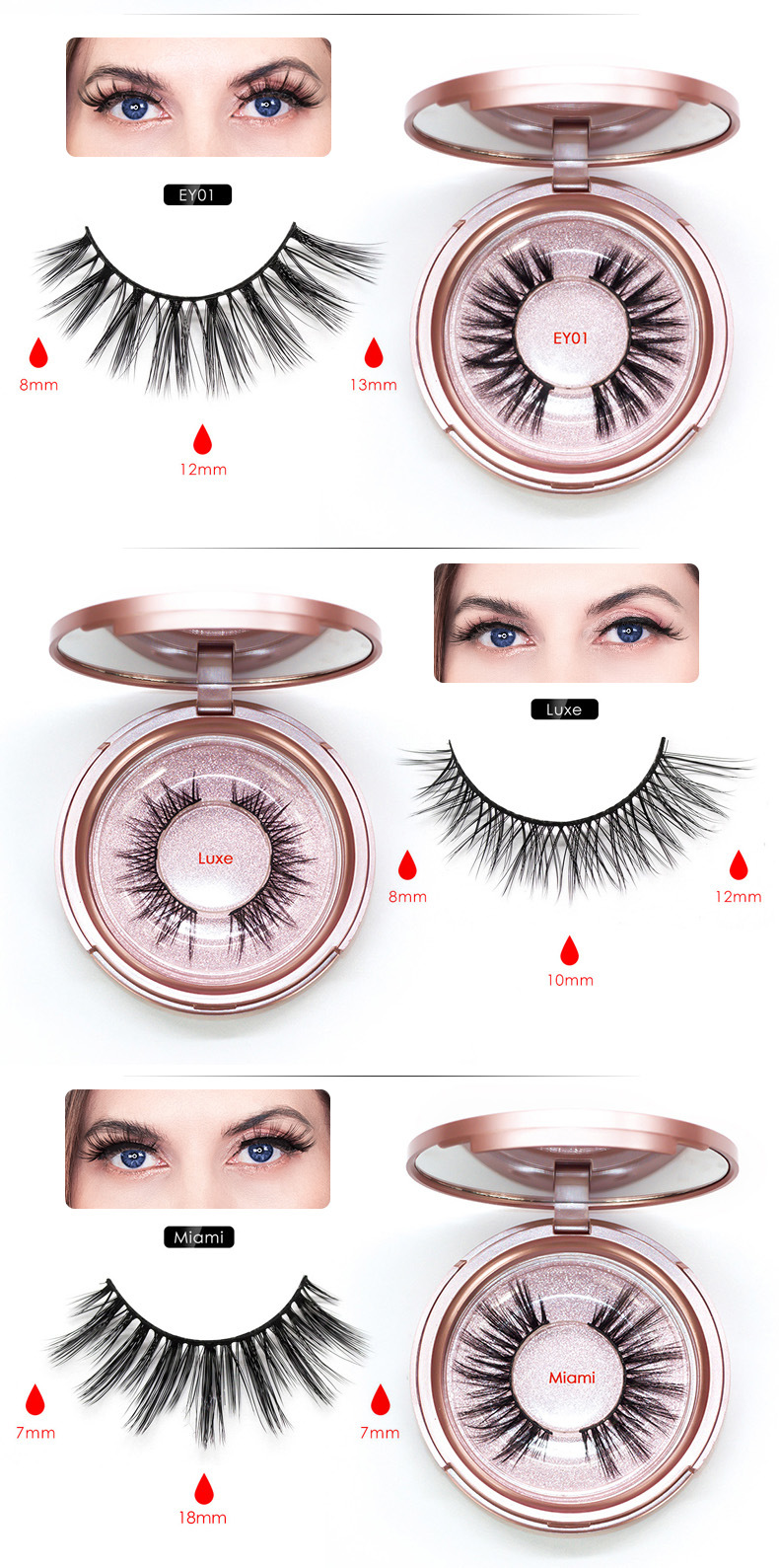 Title 2, Magnetic false eyelashes for effortless beauty....