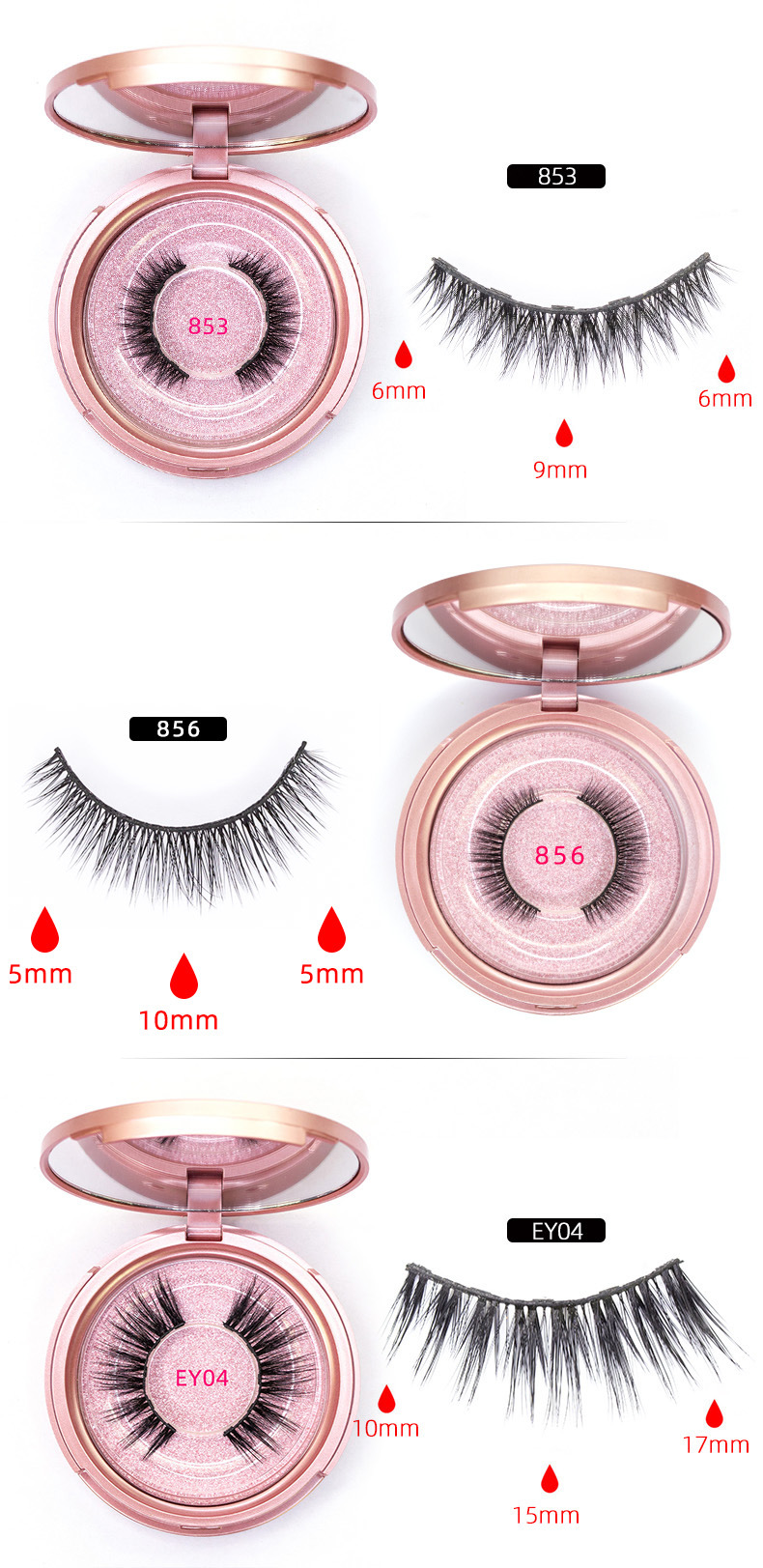 Title 4, Magnetic false eyelashes for effortless beauty....