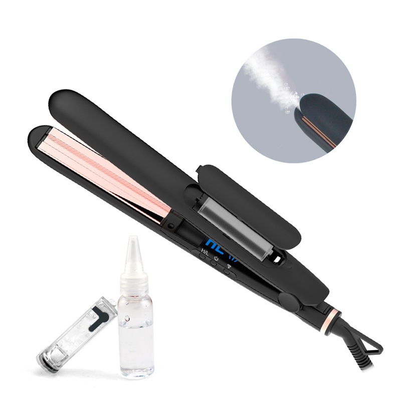 Title 7, Steam hair straightener spray electric curling ...