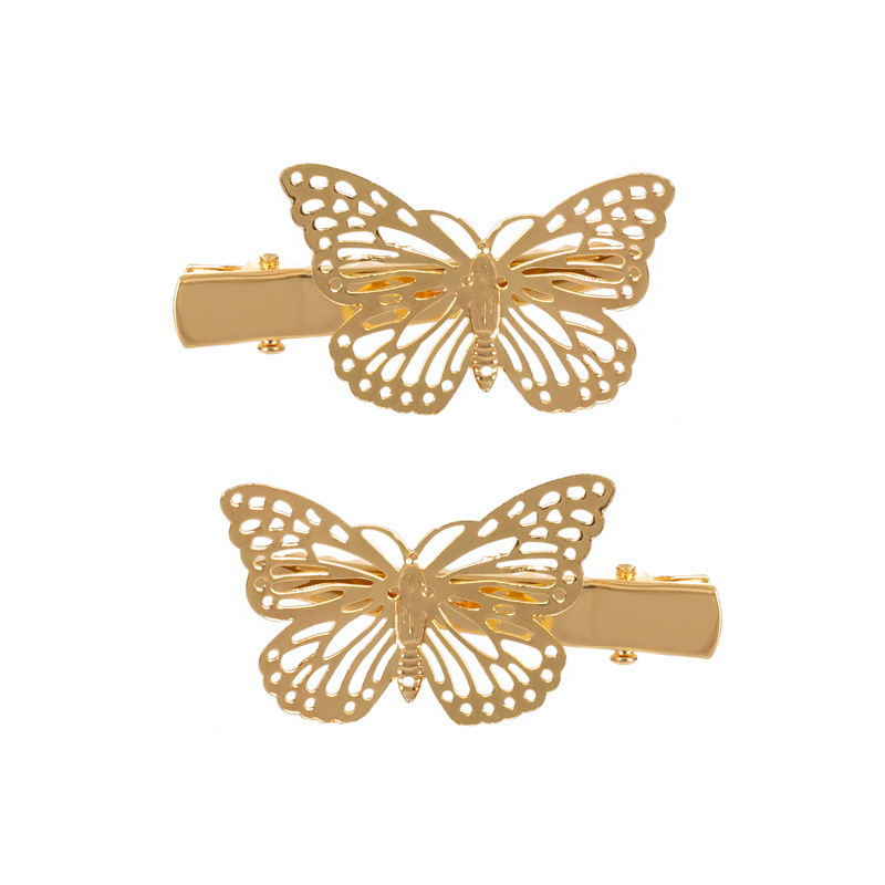 Title 5, Creative new butterfly paired hairpin, a three-...