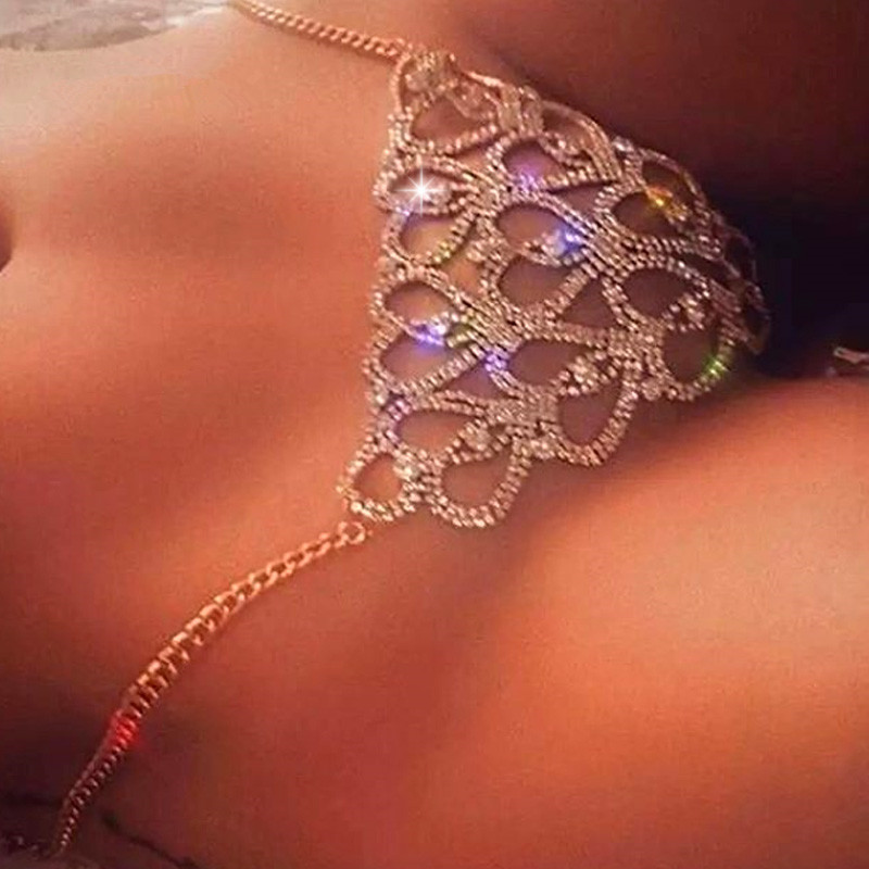 Title 1, Culotte Bikini Diamantée pour une Élégance Éblo...