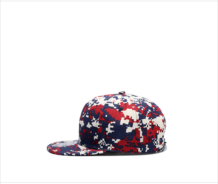 Title 3, Camouflage color-block flat hat