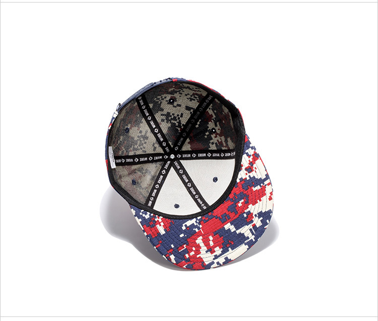 Title 7, Camouflage color-block flat hat