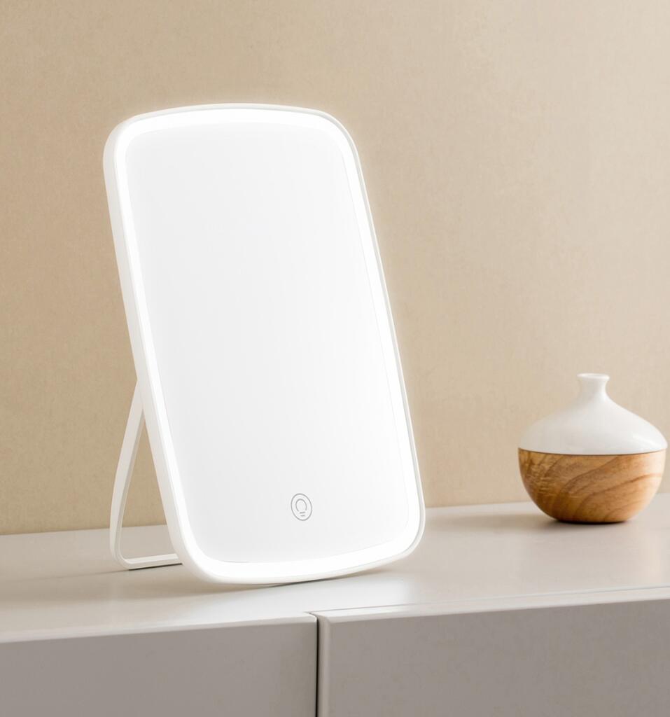 Xiaomi Mijia LED makeup mirror Touch-sensitive control LED natural light fill adjustable angle Brightness lights long battery li (9)