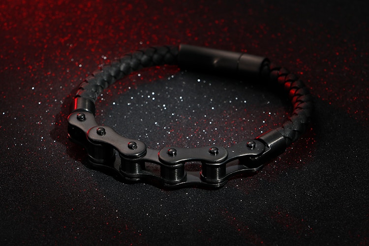 Title 2, Retro stainless steel trend mens bracelet