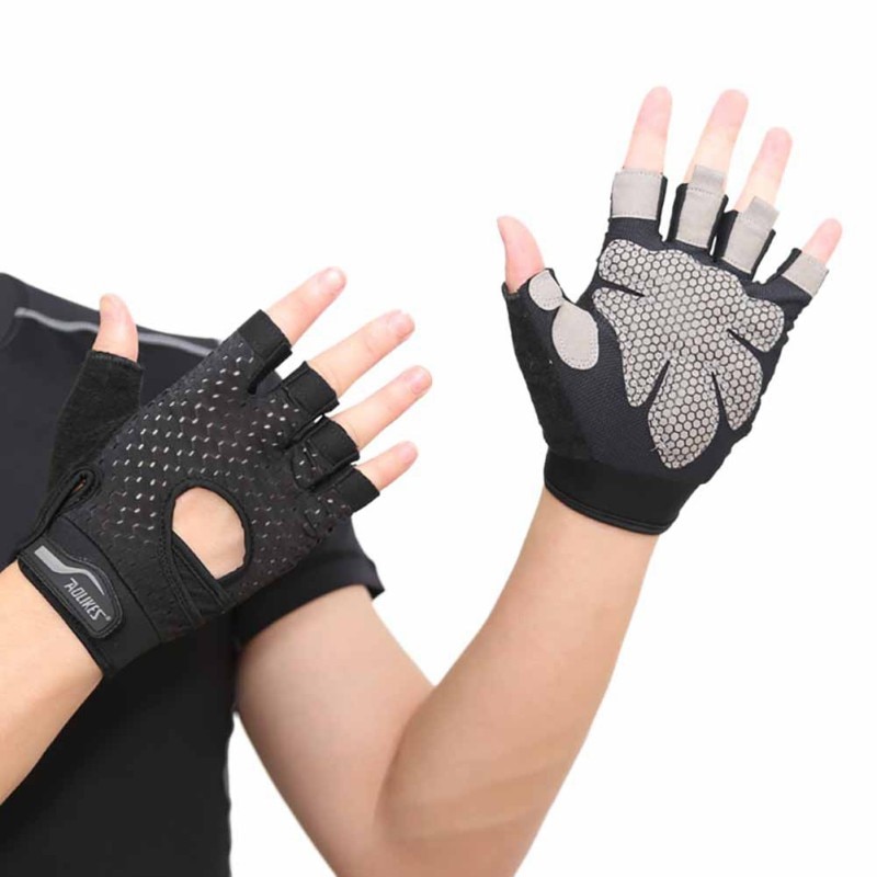 Title 13, Guantes Deportivos Fitness Hombre Mujer Dedos M...