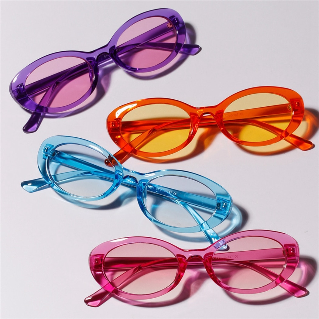 Title 1, Lunettes de soleil à petite monture couleur bonbon