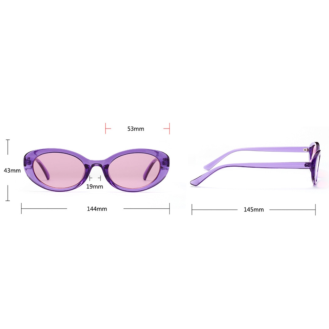 Title 3, Candy color small frame sunglasses