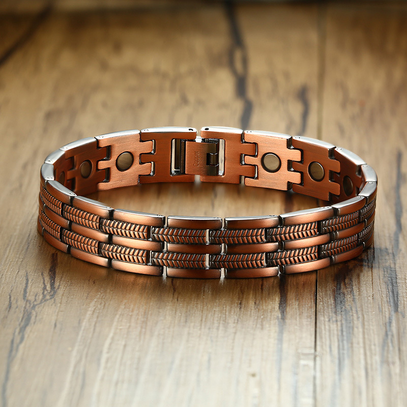 Title 2, High quality red copper magnetic bracelet