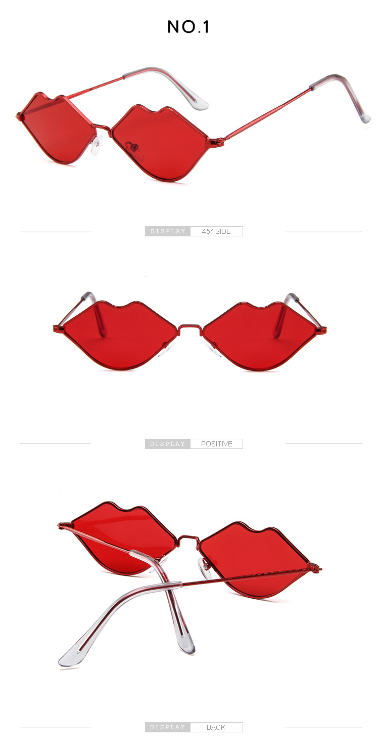 Title 11, Retro red lips sunglasses