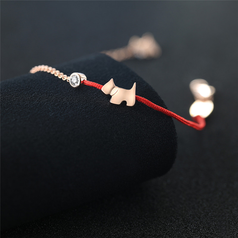 Title 6, The birth year red rope bracelet dog year femal...