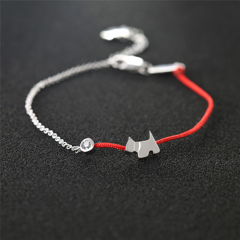 Title 8, The birth year red rope bracelet dog year femal...