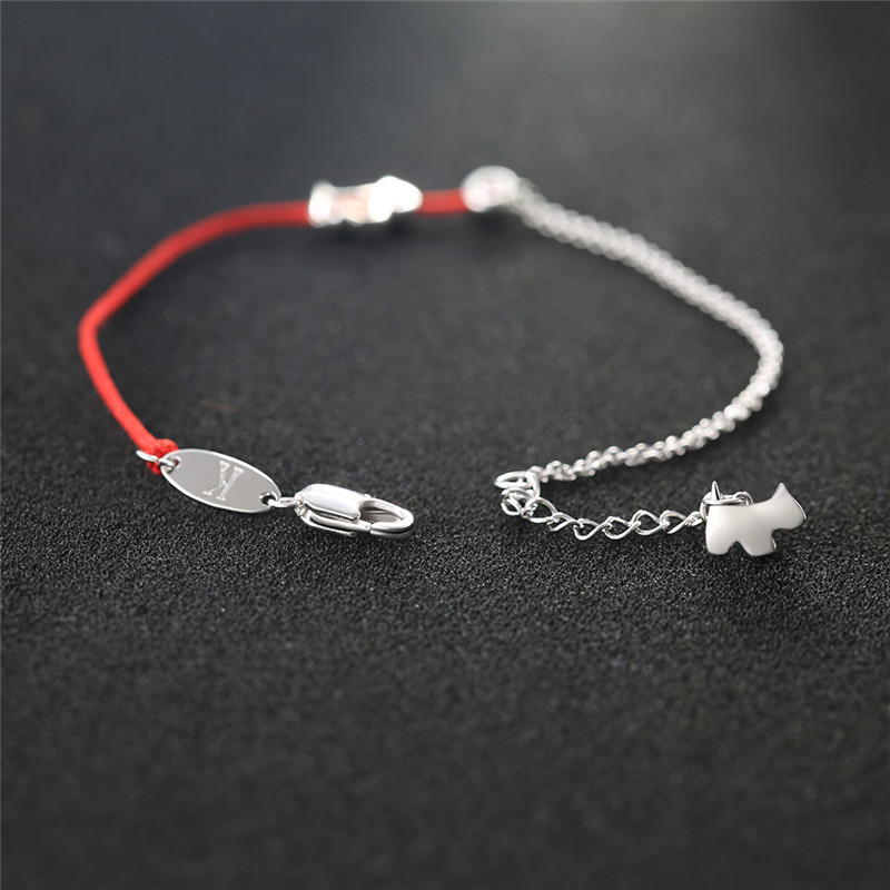 Title 10, The birth year red rope bracelet dog year femal...