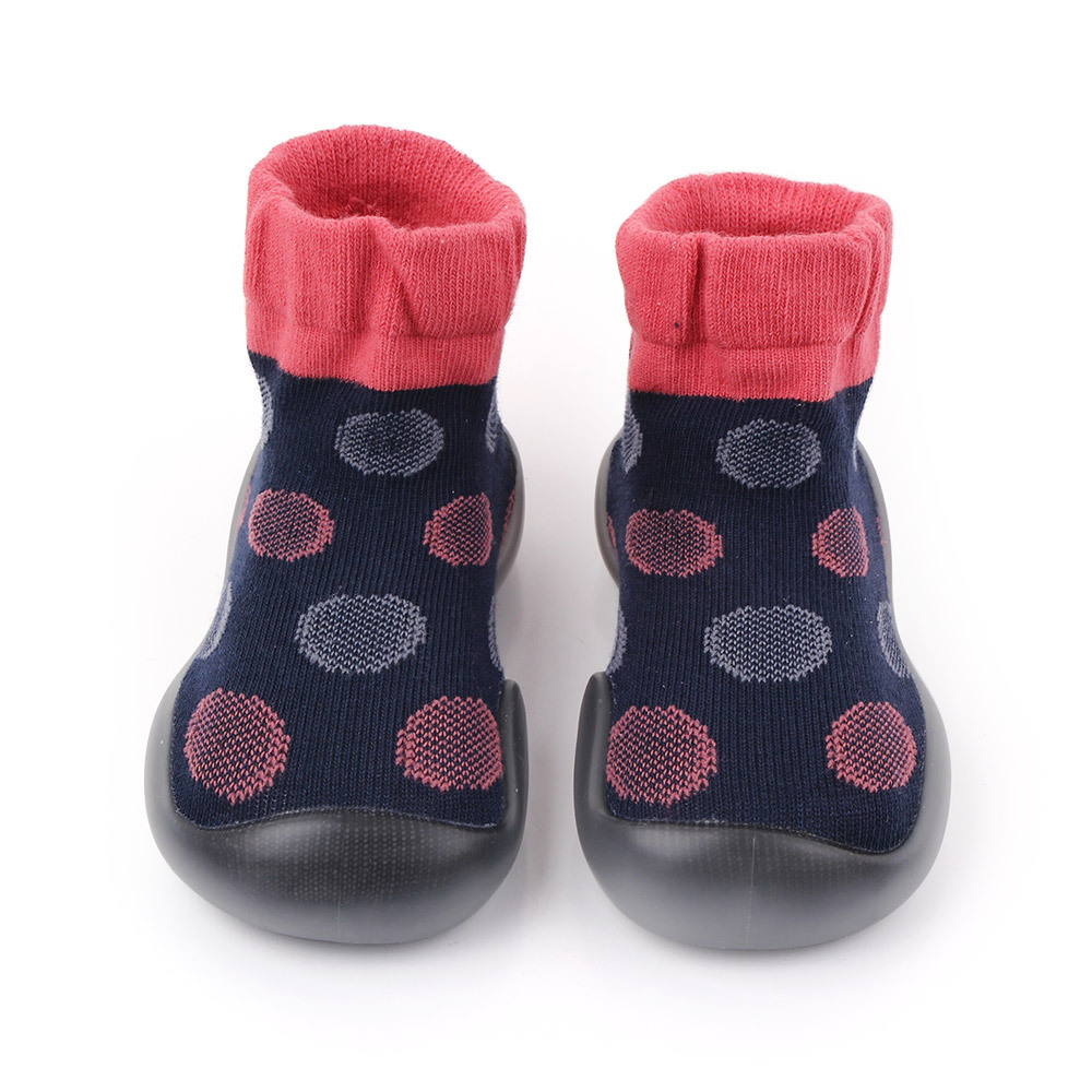 Title 17, Spring and autumn new polka dot baby toddler socks