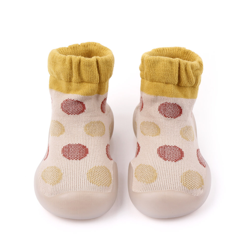 Title 20, Spring and autumn new polka dot baby toddler socks