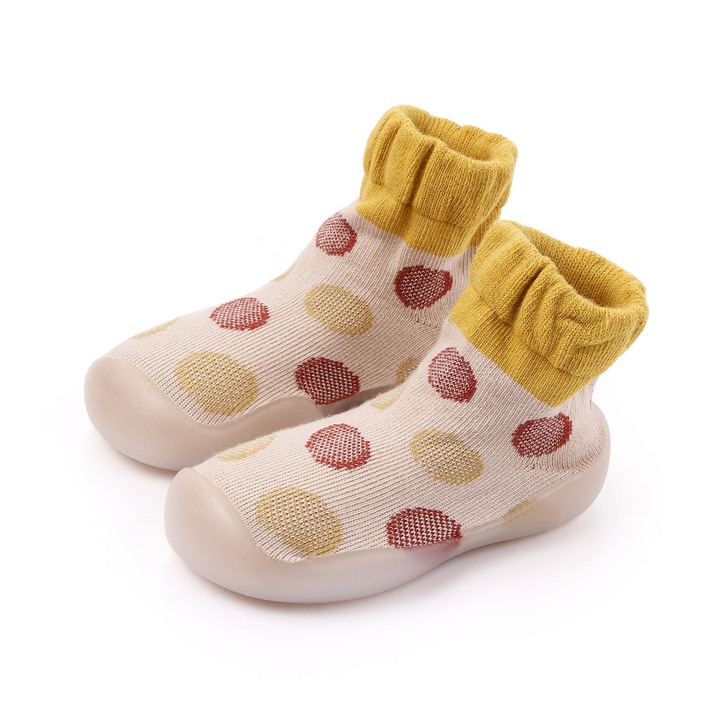 Title 21, Spring and autumn new polka dot baby toddler socks