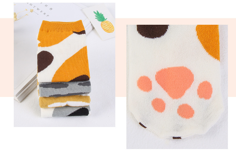 Title 5, Cat Paw Socks Soft and Comfortable Fun and Cozy...