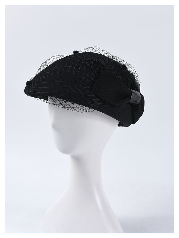 Title 10, Mesh bow wool wool beret