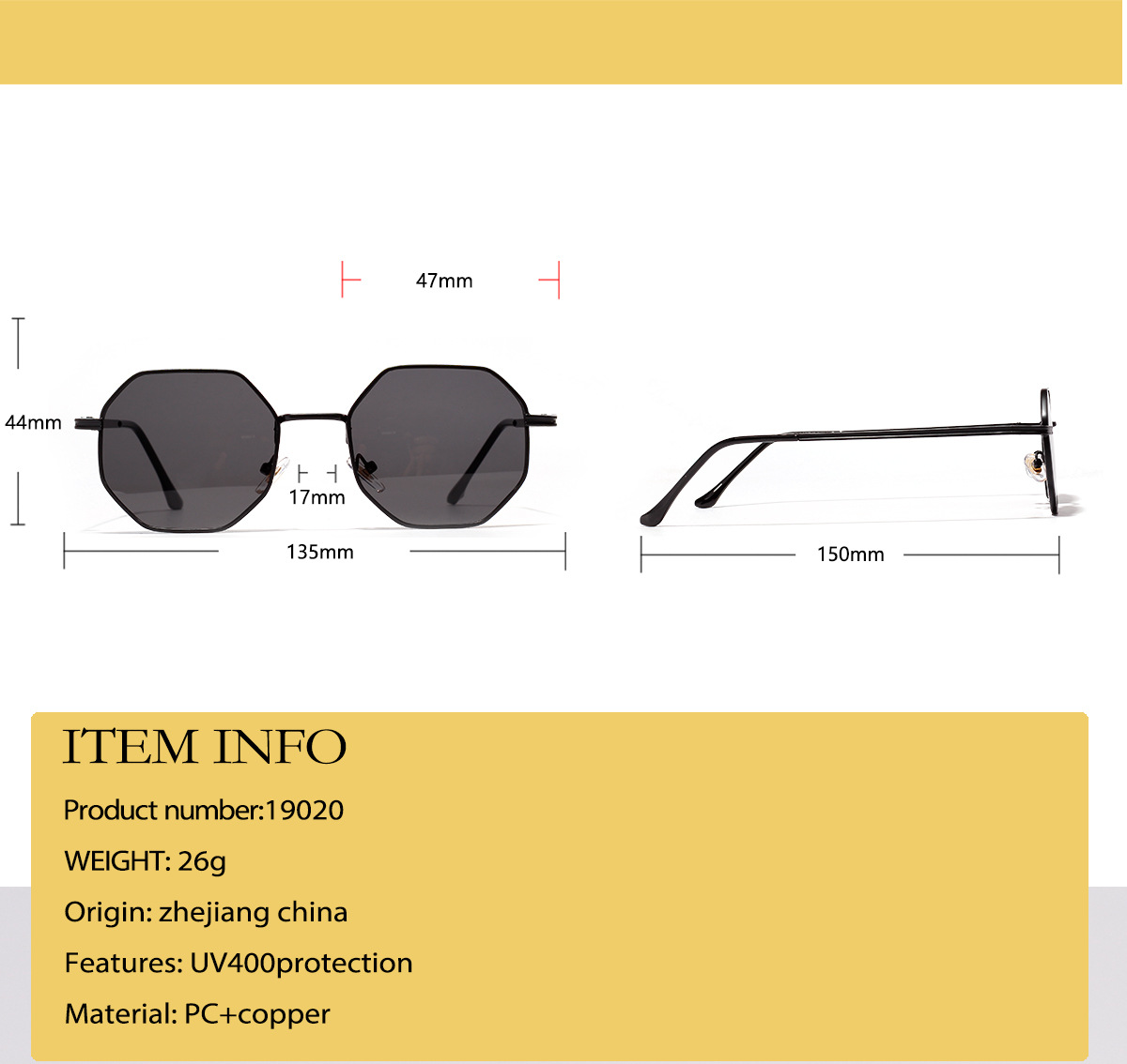 Title 3, Fashion sunglasses