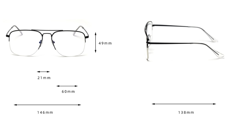 Title 2, Square Eyeglasses