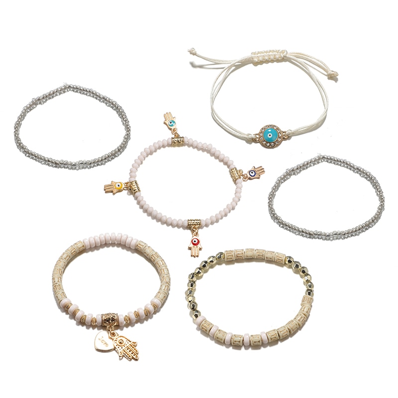 Title 3, Bohemian six-piece bracelet