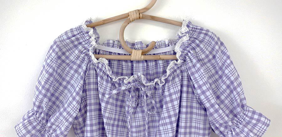 Title 33, Short-Sleeved Plaid Shirt Womens Summer New Sm...