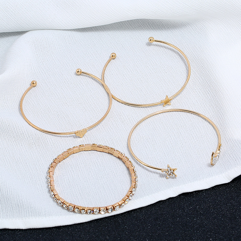 Title 5, Star Moon Bracelet Set of 4