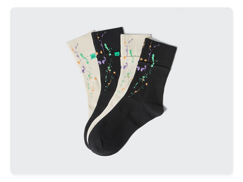 Title 3, Nouveau Fausses chaussettes de sport à deux cou...