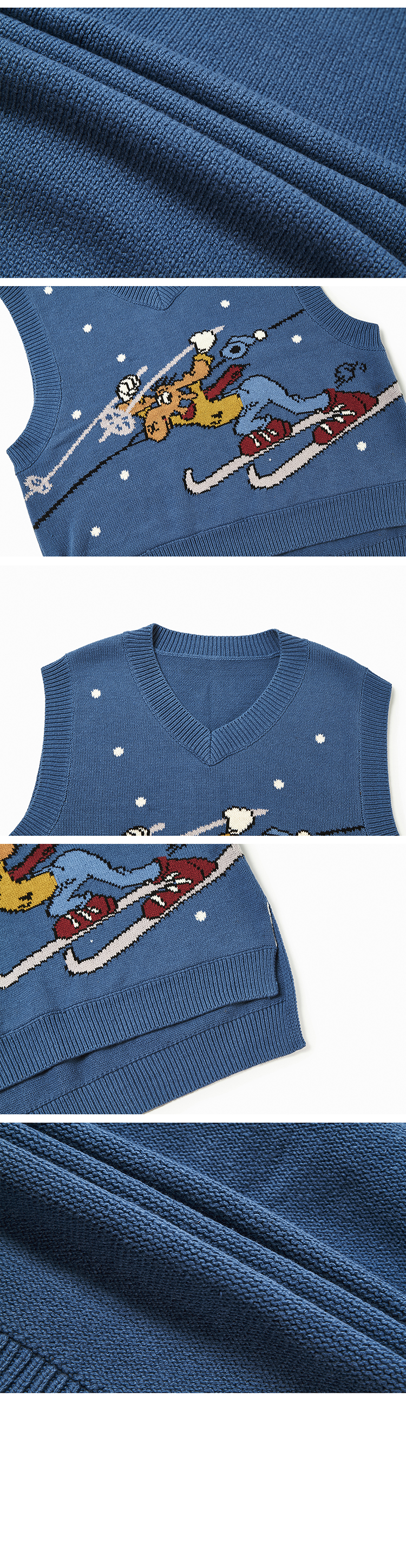 Title 5, Knit Ski Sleeveless Sweater Vest