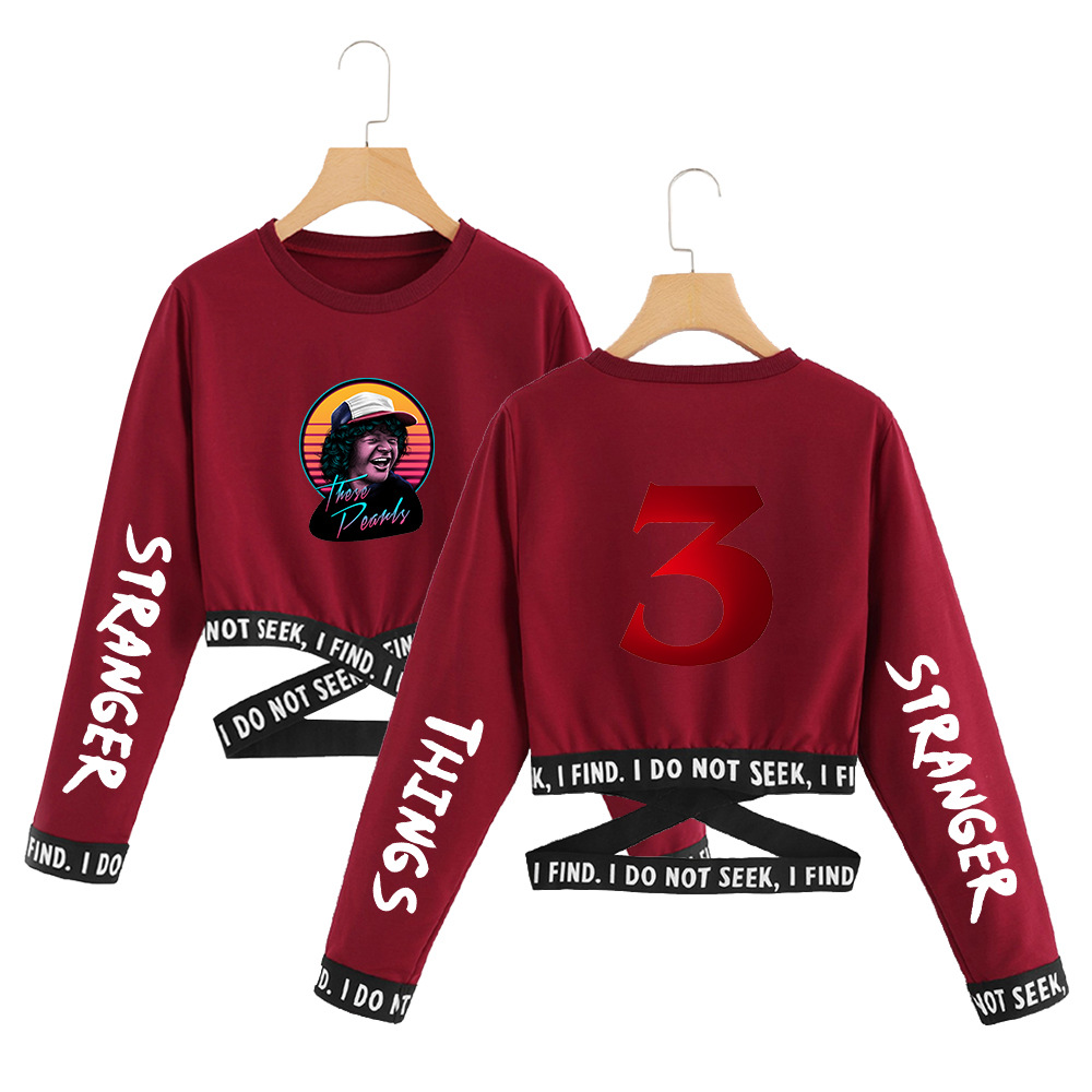 Title 3, Weird Story 3 Short Long Sleeve Sweatshirt