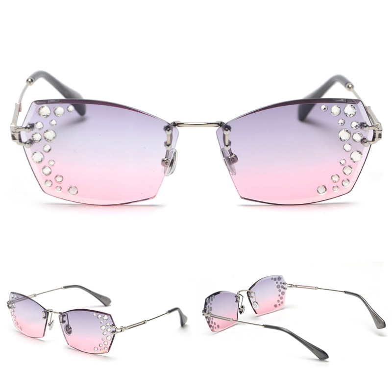 rimless sunglasses 831256 details (6)