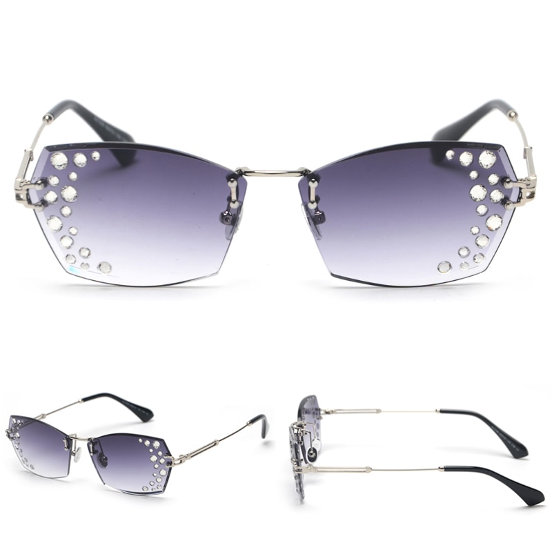 rimless sunglasses 831256 details (7)