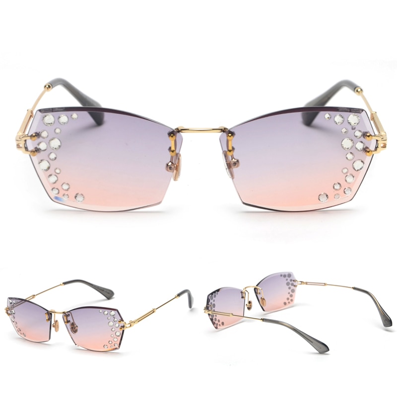 rimless sunglasses 831256 details (9)