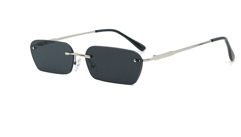 Title 6, Rectangle Rimless Sunglasses