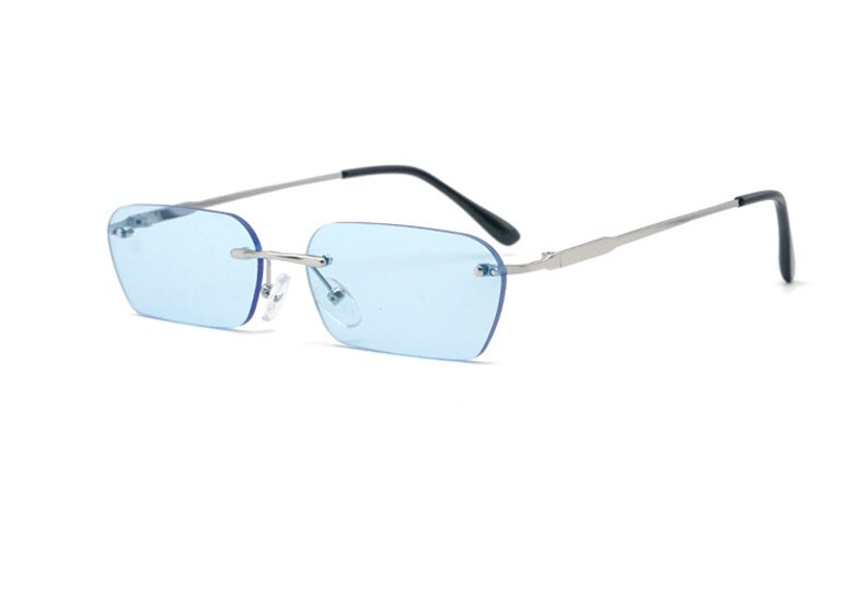 Title 12, Rectangle Rimless Sunglasses