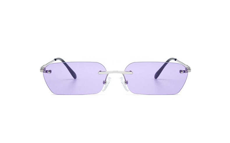 Title 13, Rectangle Rimless Sunglasses