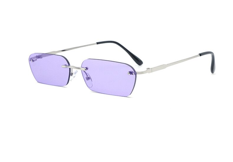 Title 14, Rectangle Rimless Sunglasses