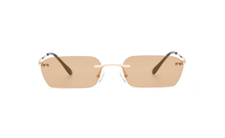 Title 15, Rectangle Rimless Sunglasses