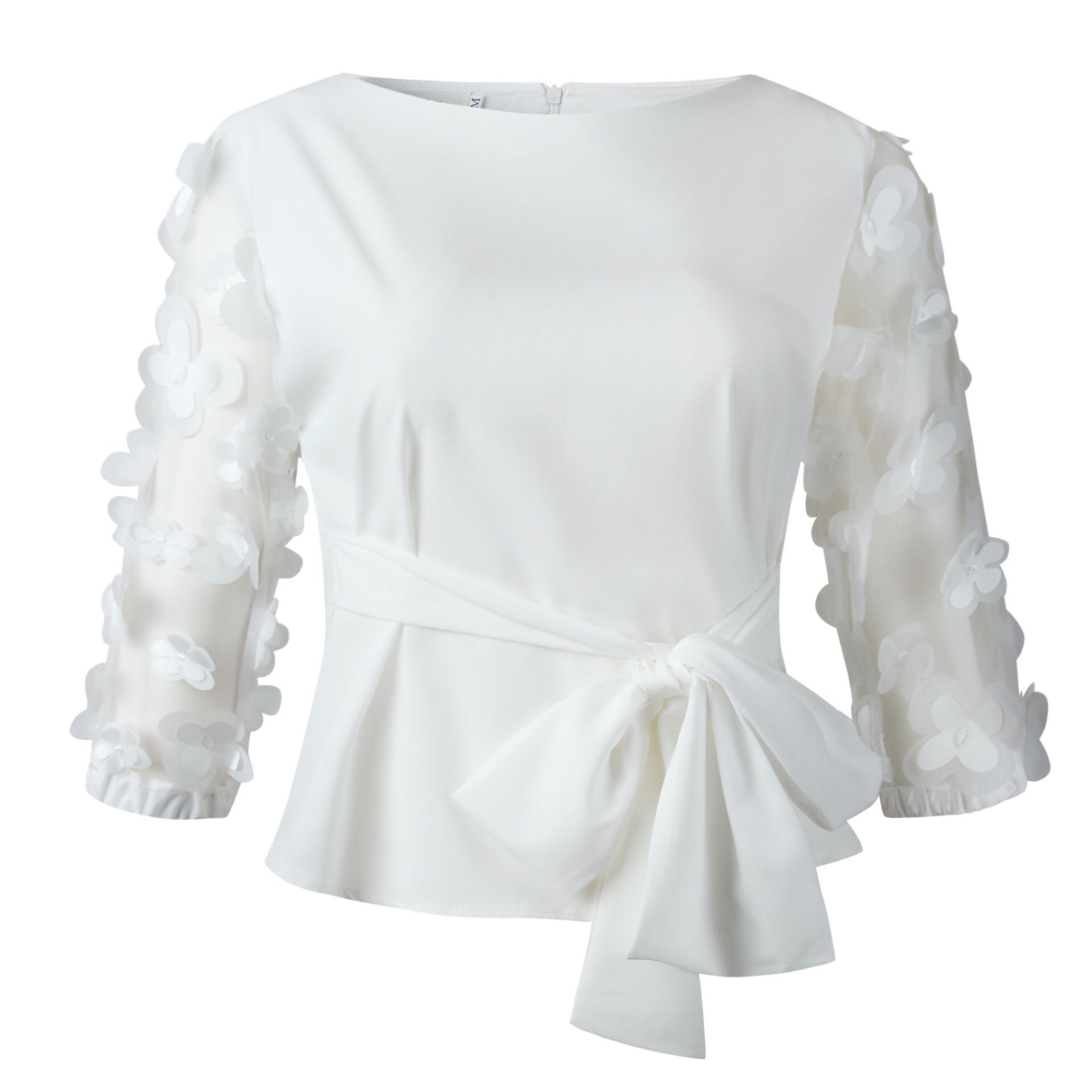 Title 15, Dames blouse top met strik – stijlvol en veelzi...