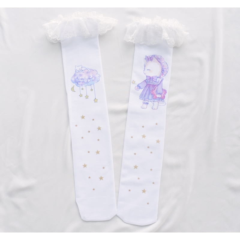 Title 4, Cute lace lace socks