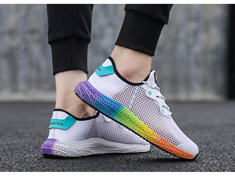 Title 2, Chaussures de sport en mesh respirant pour homm...