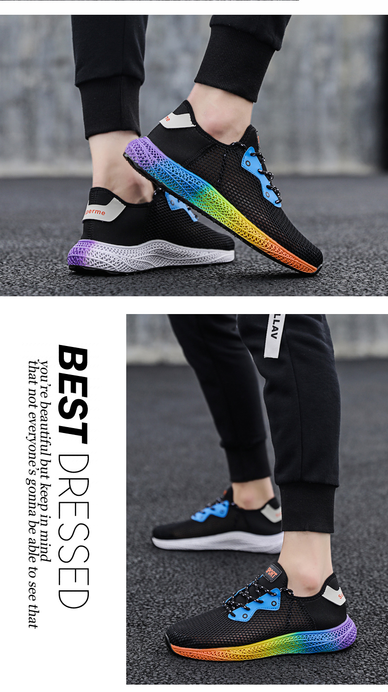 Title 4, Chaussures de sport en mesh respirant pour homm...