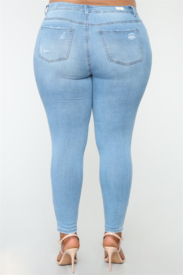 Title 4, Hochflexible Slim Jeans für Damen, betonen die ...