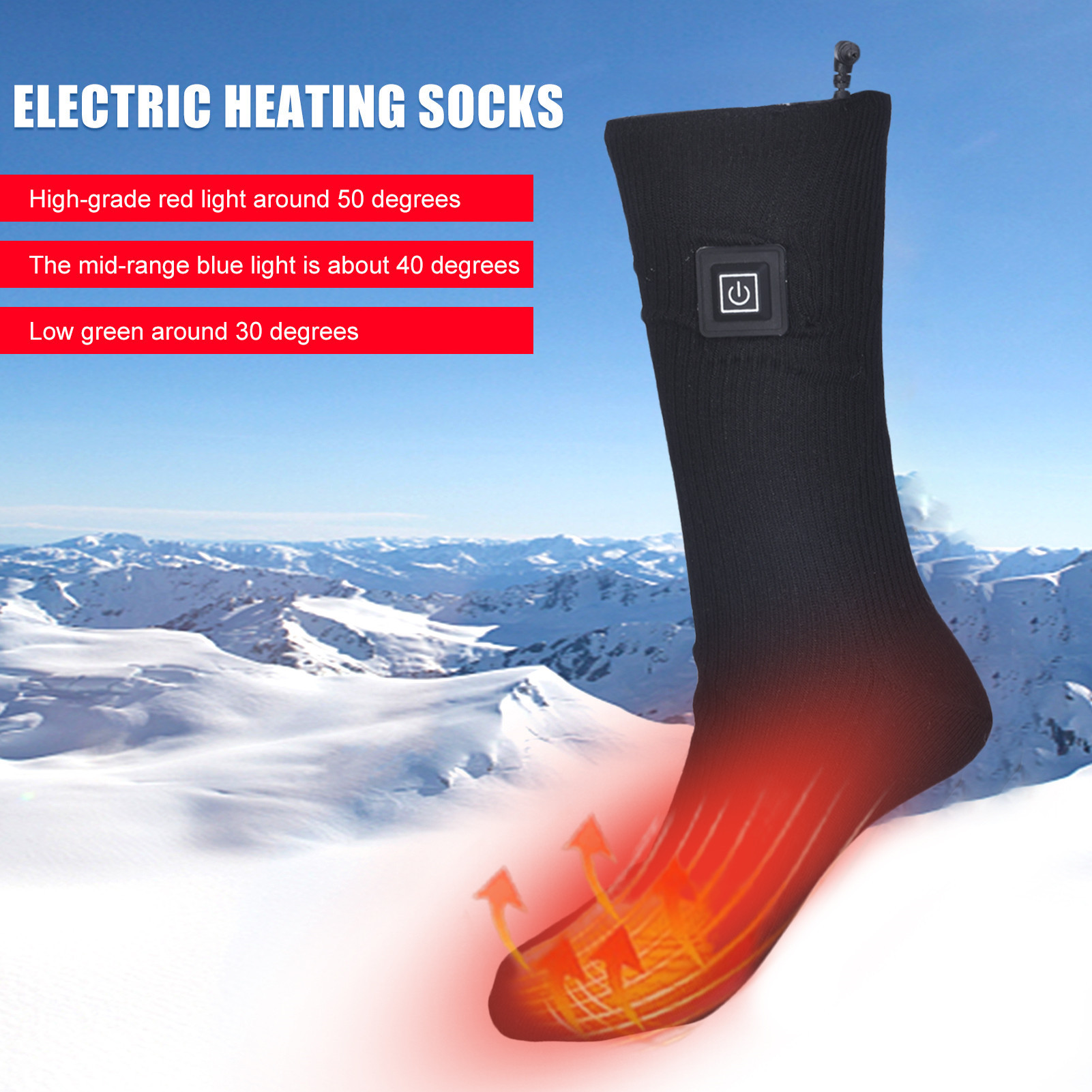 Title 3, Explosive Thermostat-Socken, elektrische Heizun...