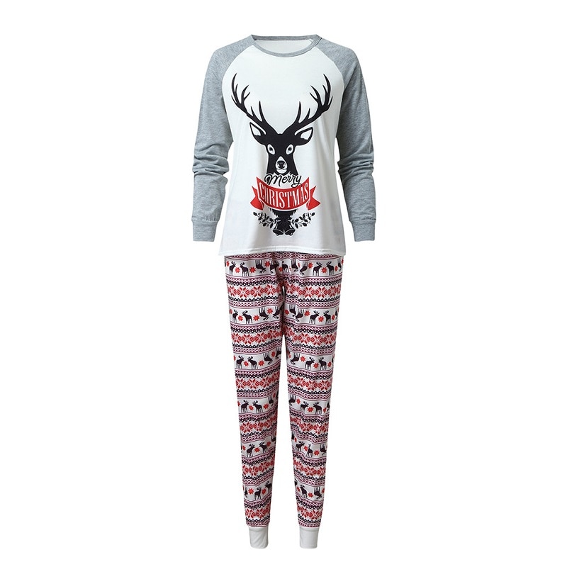 Title 5, Christmas Elk Printed Parent Child Long Sleeve ...