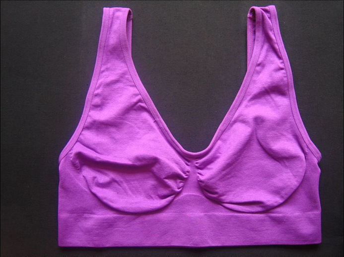 Title 5, Sports bra without steel ring Yoga fitness sing...