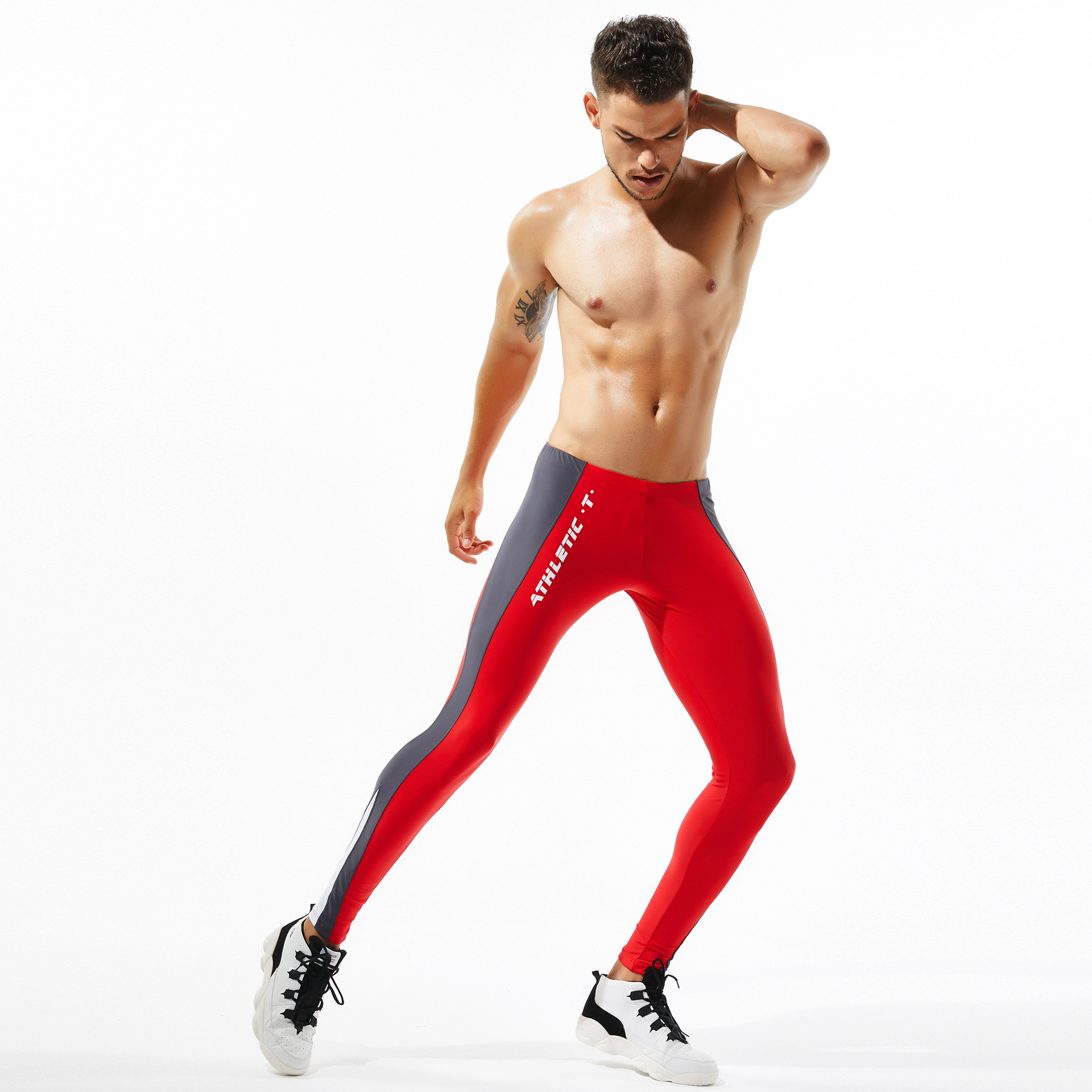 Title 17, New Hot Sale Mens Tight Fitness Training Trous...