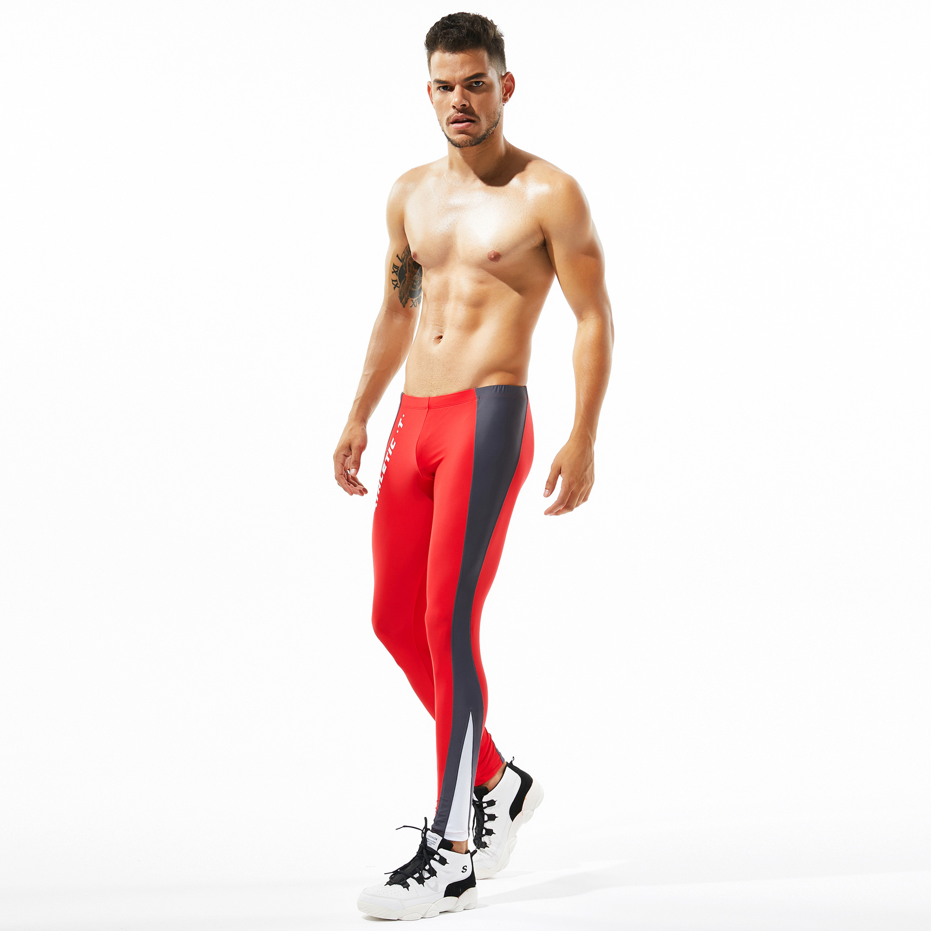 Title 18, New Hot Sale Mens Tight Fitness Training Trous...