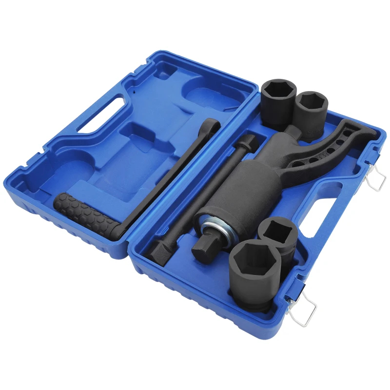 Heavy Duty Torque Multiplier Wrench Set, Amplifie Lug Nut Remover,  Labor Saving Wrench Tool With Carrying Case